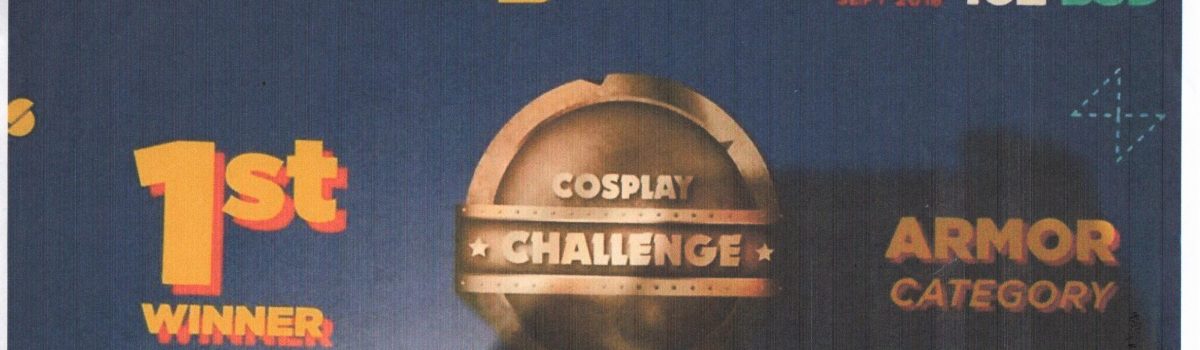 Juara 1 Cosplay Challenge, Kategori ARMOR pada POPCON ASIA 2018 (regional)